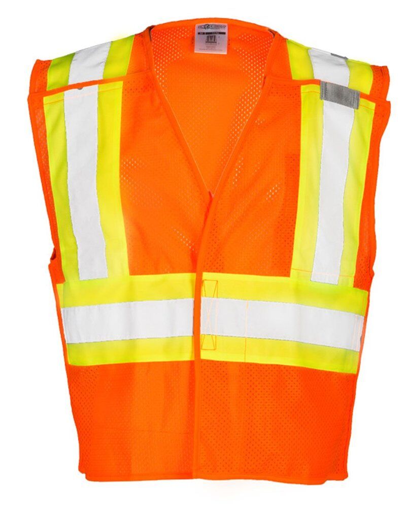 Unisex Contrasting Mesh Breakaway Vest Thumbnail