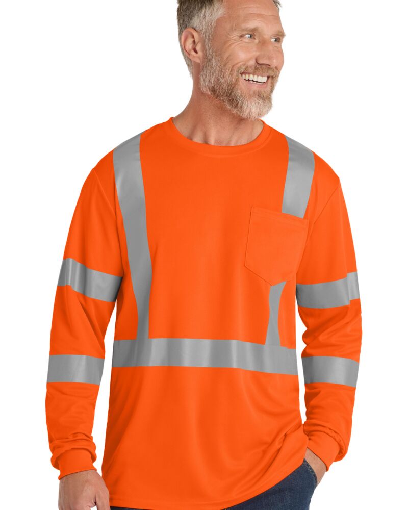 Ansi 107 Class 3 Mesh Long Sleeve Tee Thumbnail