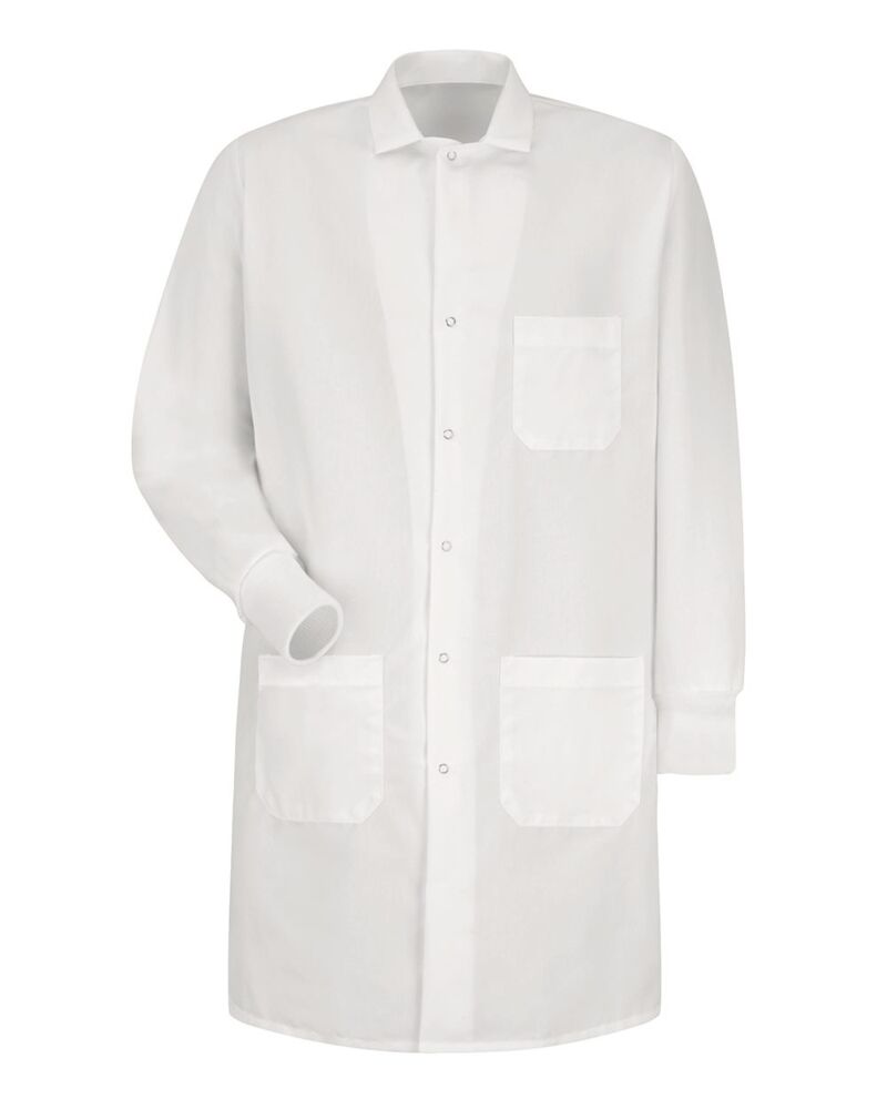 Unisex Poplin Specialized Cuffed Lab Coat Thumbnail