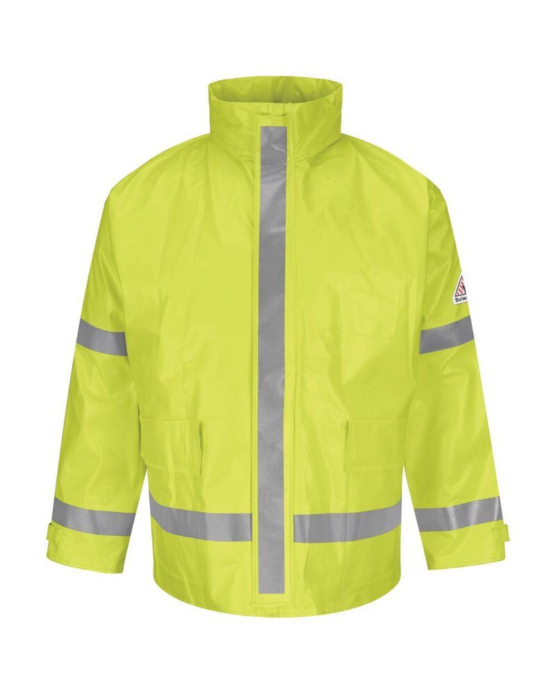 Men's Hi-Visibility Flame-Resistant Rain Jacket Thumbnail