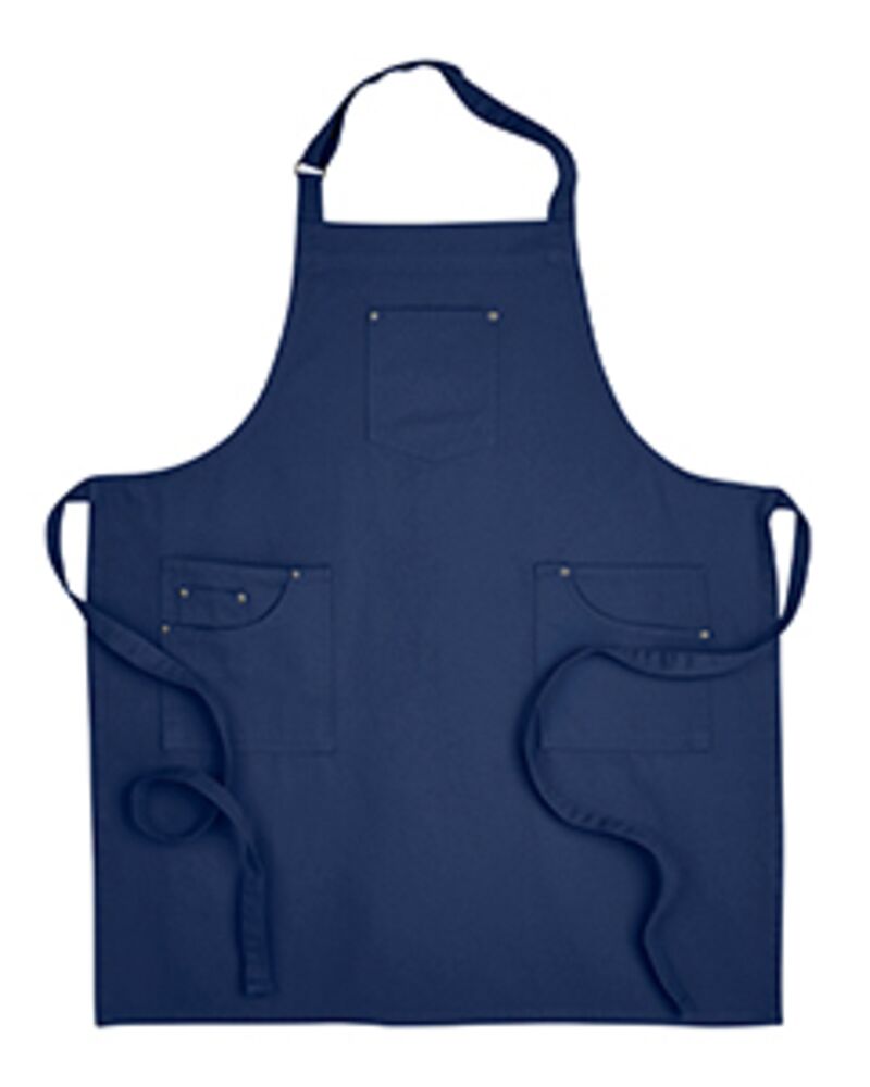Unisex Cotton Chino Bib Apron Thumbnail