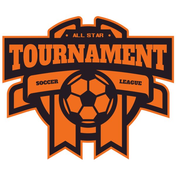 Tournament Soccer league logo template Thumbnail