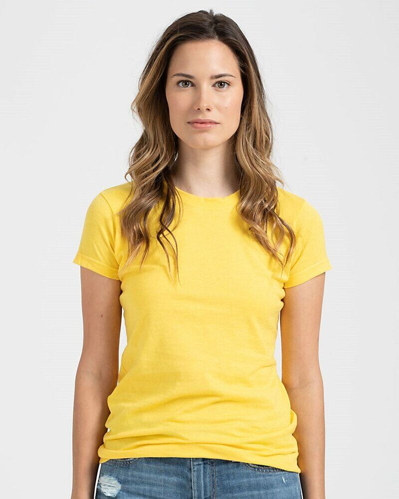Women's Fine Jersey Slim Fit T-Shirt Thumbnail