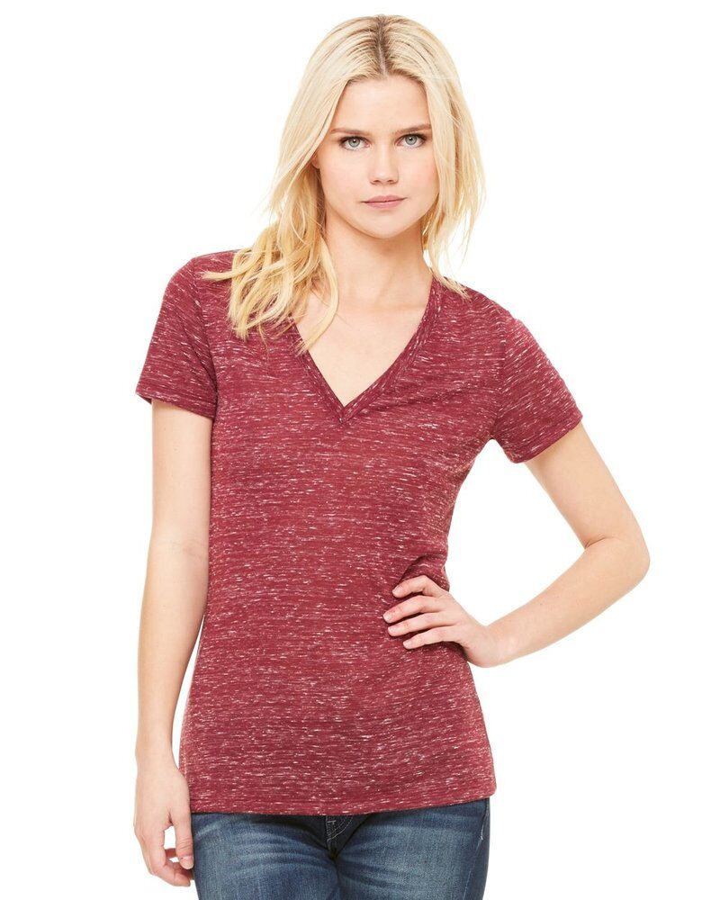 Women’s Jersey Deep V-Neck Tee Thumbnail