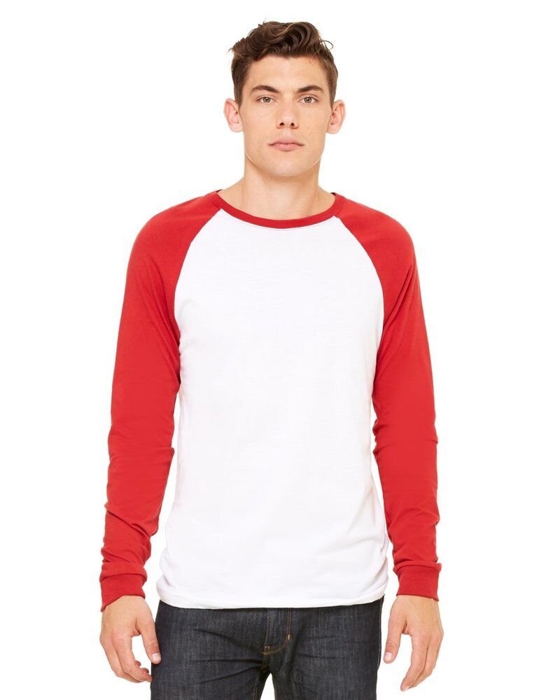 Long Sleeve Jersey Baseball Tee Thumbnail