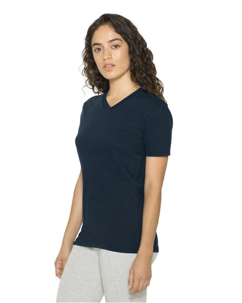 Women's Fine Jersey Classic V-Neck Tee Thumbnail