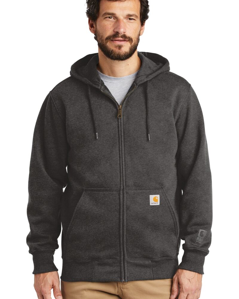 Rain Defender ® Paxton Heavyweight Hooded Zip Front Sweatshirt Thumbnail