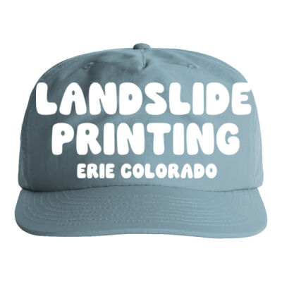 Landslide Printing Puff Print Surf Cap 1114 Thumbnail