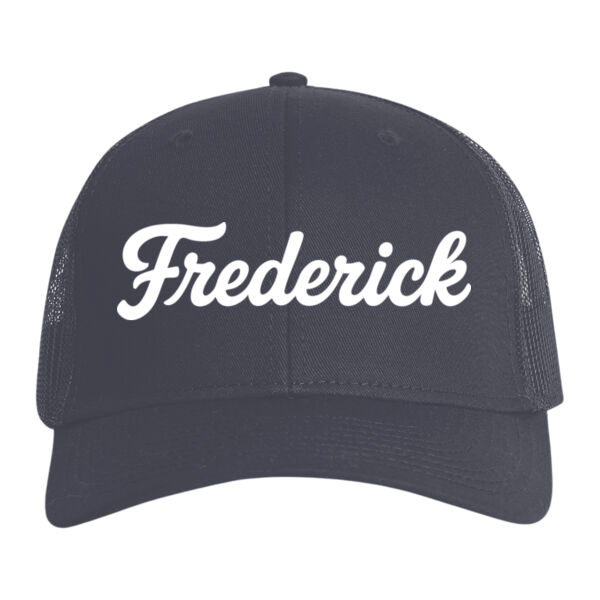 Embroidered Frederick Trucker Cap Thumbnail