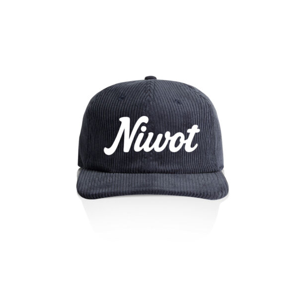 Niwot, Colorado - Embroidered Class Corduroy Cap Thumbnail