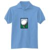 Adult 50/50 EcoSmart® Jersey Knit Polo Thumbnail