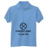 Adult 50/50 EcoSmart® Jersey Knit Polo Thumbnail
