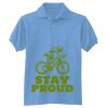 Adult 50/50 EcoSmart® Jersey Knit Polo Thumbnail