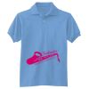 Adult 50/50 EcoSmart® Jersey Knit Polo Thumbnail