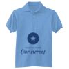 Adult 50/50 EcoSmart® Jersey Knit Polo Thumbnail