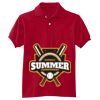 Youth EcoSmart® Jersey Knit Polo Thumbnail