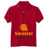 Youth EcoSmart® Jersey Knit Polo Thumbnail