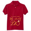 Youth EcoSmart® Jersey Knit Polo Thumbnail
