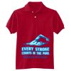Youth EcoSmart® Jersey Knit Polo Thumbnail