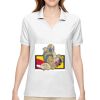 Ladies' Pima Piqué Y-Collar Polo Thumbnail