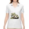 Ladies' Pima Piqué Y-Collar Polo Thumbnail