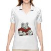 Ladies' Pima Piqué Y-Collar Polo Thumbnail